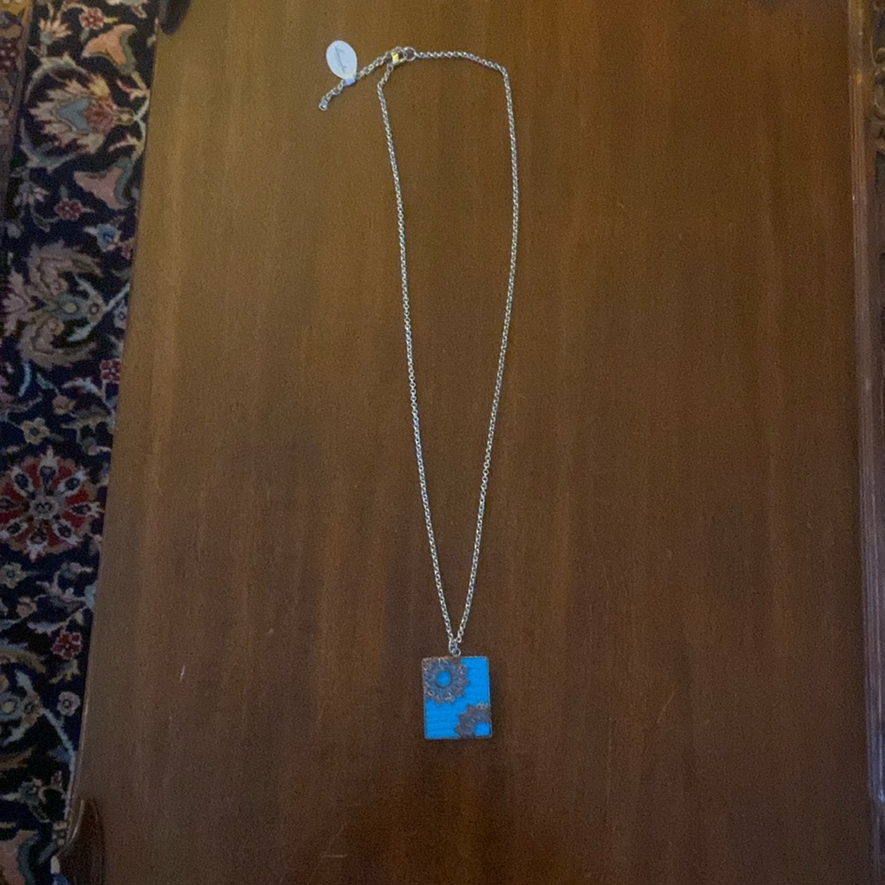 Necklace 36” Mandala design. NWT